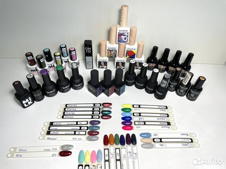 Гель-лаки цветные