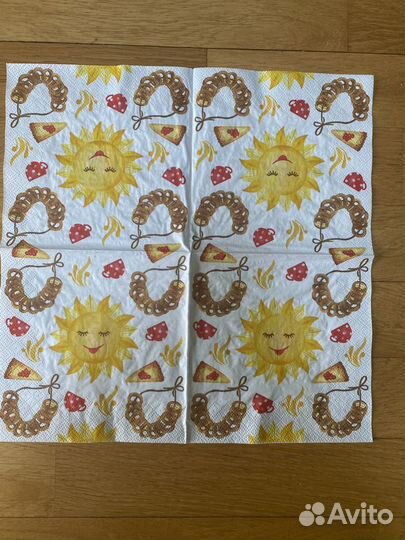 Салфетки для сервировки и декупажа