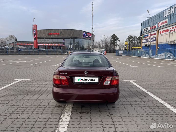 Nissan Almera 1.5 МТ, 2004, 271 000 км