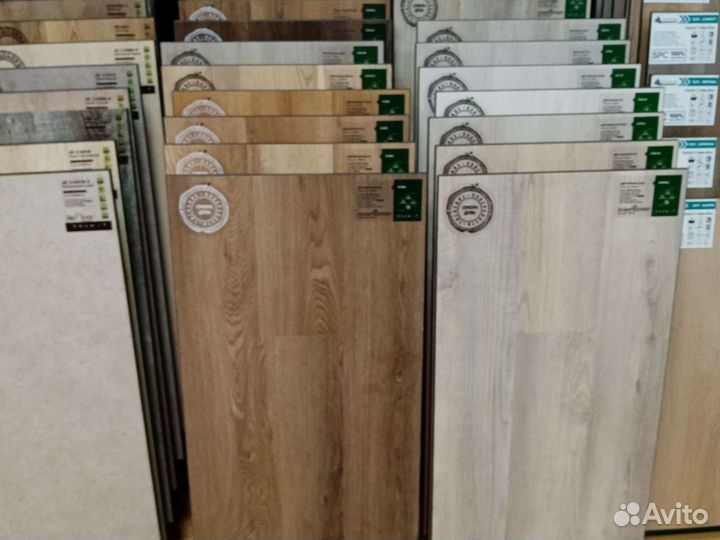 Кварц виниловый ламинат SPC более 1000 видов