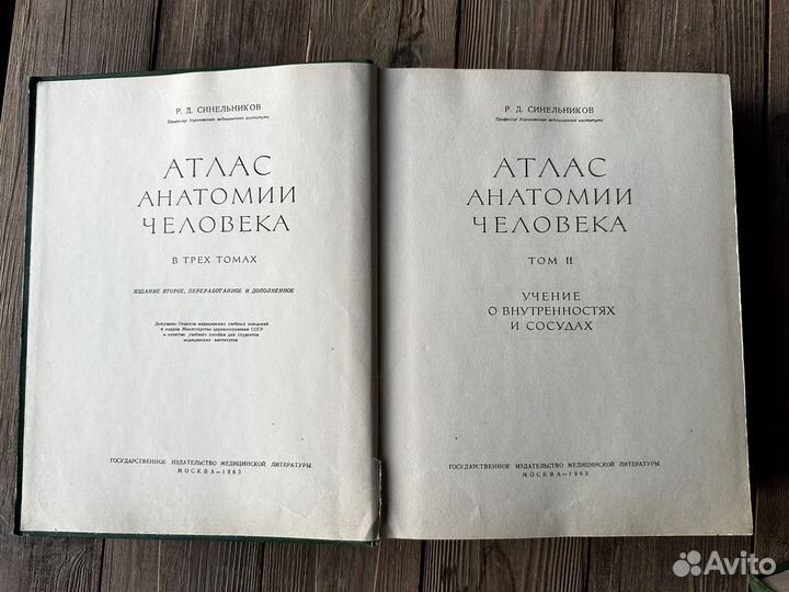 Атлас анатомии человека