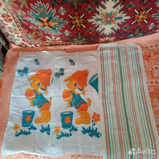 СССР Вещи Полотенце Детское Одеяло наволочка плат