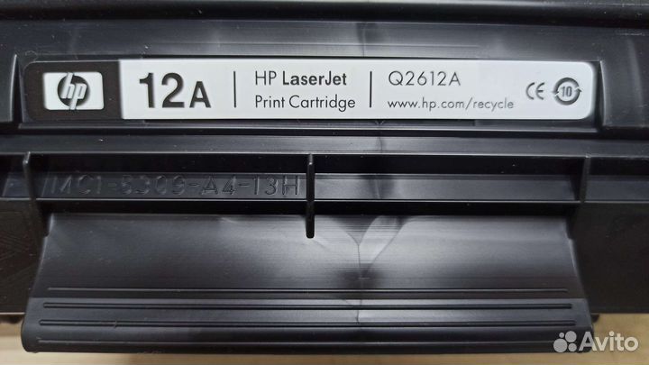 Картридж лазерный HP 12A (Q2612A) черный