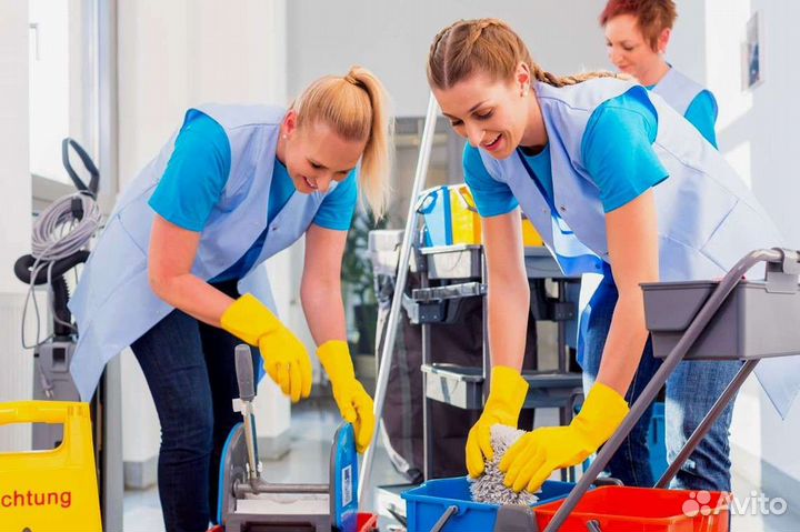 Уборщица (оплата в конце смены)