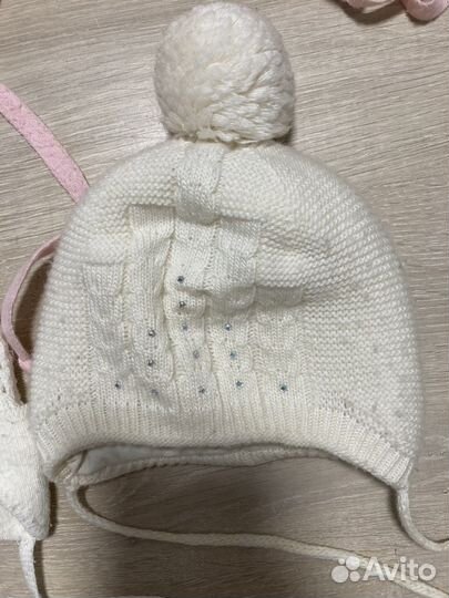 Шапки для девочки на 1 год