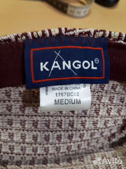 Kangol mini check cap M