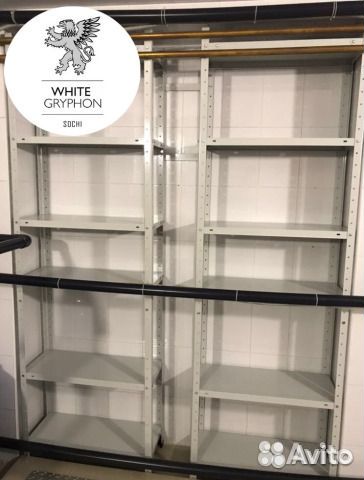 Стеллажи архивные, торговые, грузовые, облегченные