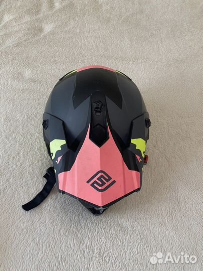 Детский мото шлем