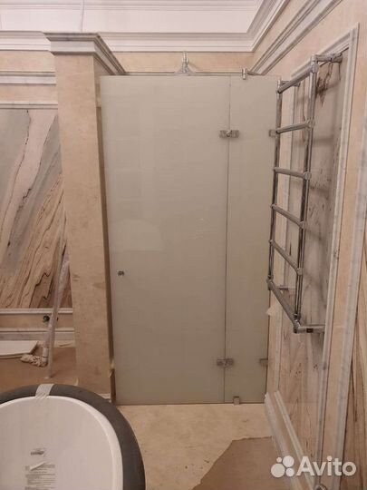 Душевая перегородка из стекла Сатин Тула