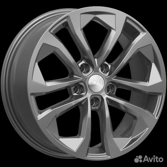 R17 5x114,3 7J ET35 D67,1 Скад Тукан графит