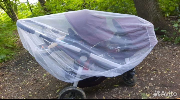 Коляска для двойни для погодок