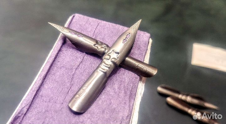 Стальные перья для письма и каллиграфии
