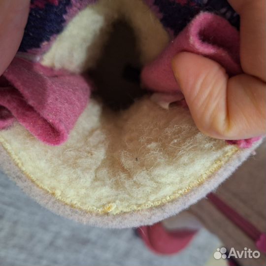 Валенки детские для девочки 23
