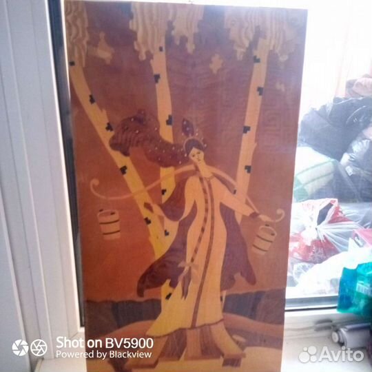 Панно из дерева СССР