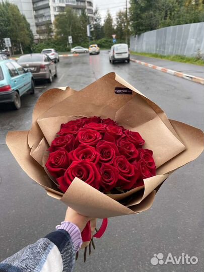 Цветы розы букет