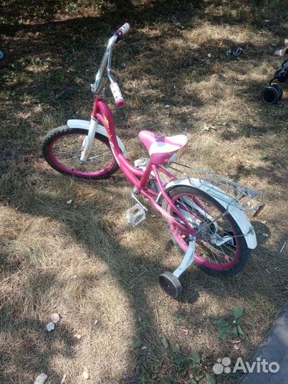 Велосипед детский для девочки с 4-5 лет