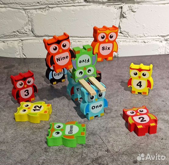 Развивающие деревянные игрушки
