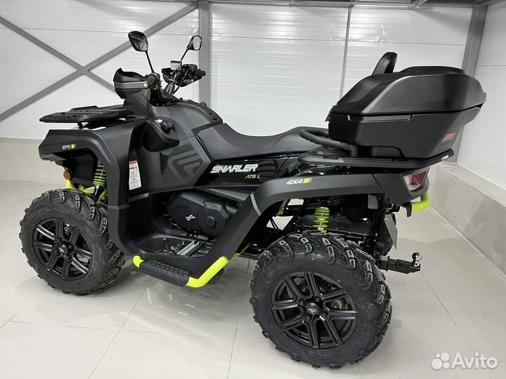 Segway Snarler AT 6 L (черно зелёный )