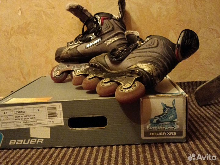 Роликовые коньки bauer