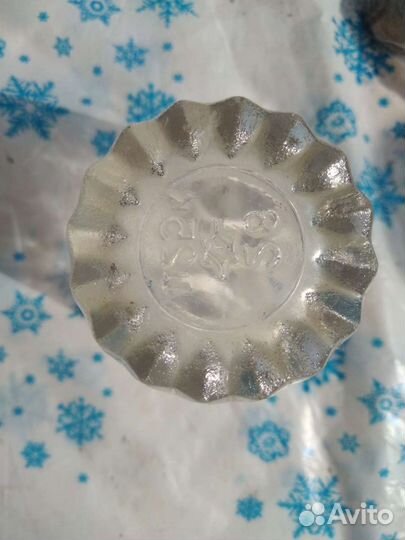 Стакан граненный, винтажный, фигурный