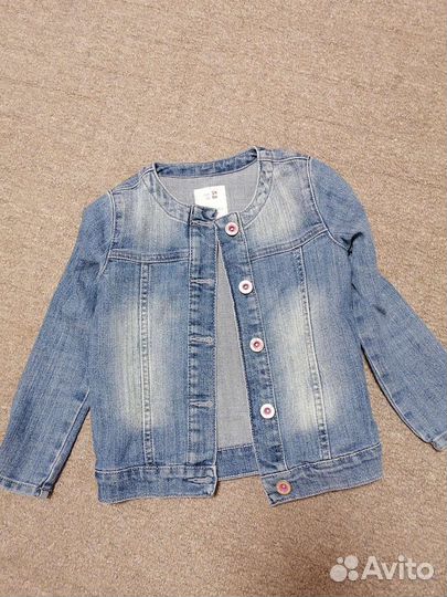 Джинсовая куртка для девочки