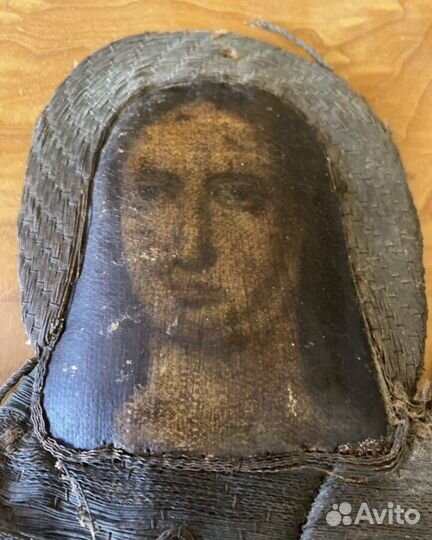 Ангел Хранитель в шитье 18 век