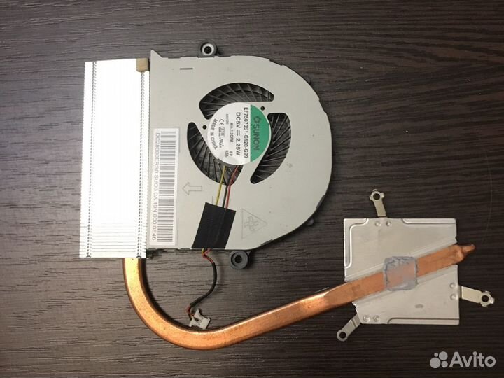 Система охлаждения для ноутбука Acer e5-521