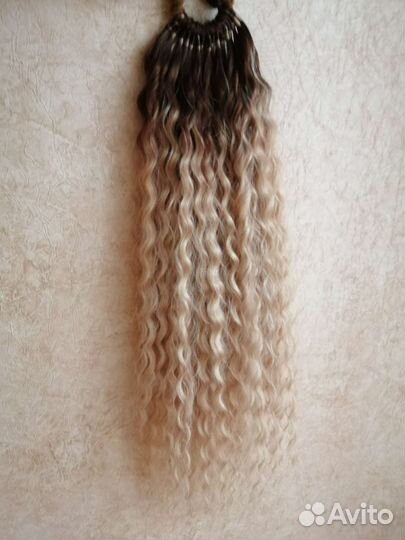 Кудрявый хвост на резинке