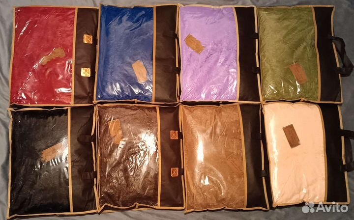 Плед травка