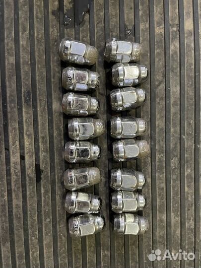 Колесные гайки на hyundai solaris