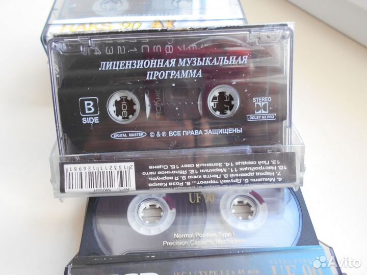 Аудиокассеты б/у 2