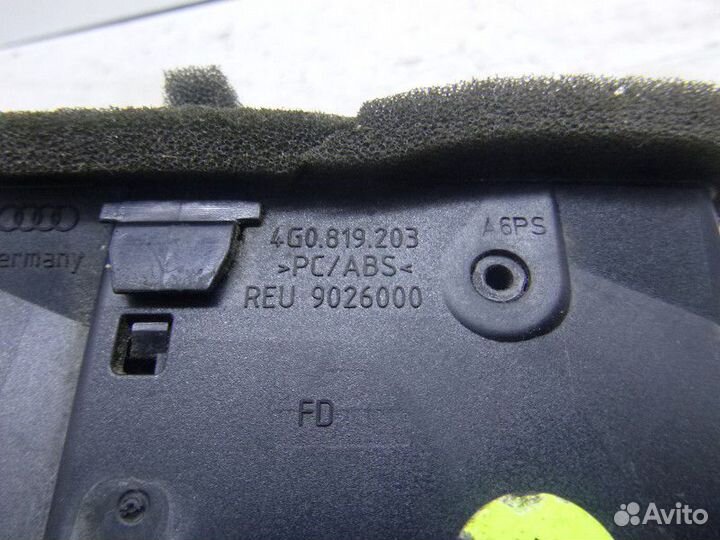 Дефлектор воздушный audi A6 C7,4G 2011