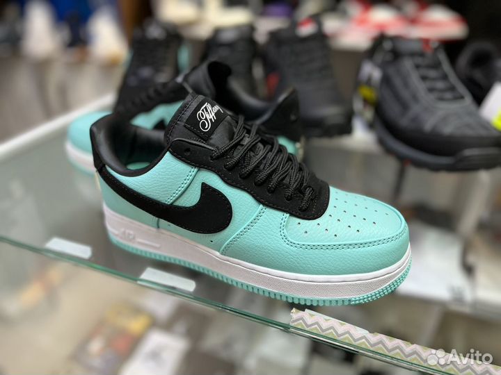 Кроссовки nike air force 1 x tiffany