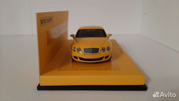 Бентли/Bentley Continental Gt / 1:43 / Minichamps