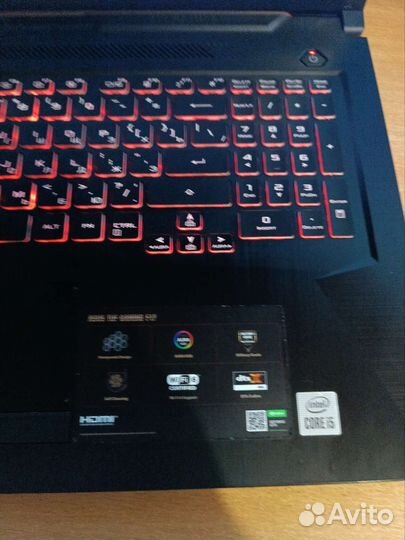 Игровой ноутбук Asus tuf gaming f17 Обмен на пк
