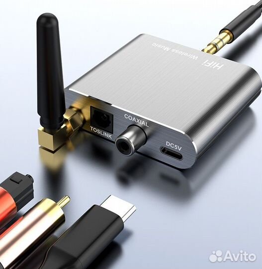 Беспроводной Bluetooth 5.2 ресивер D300