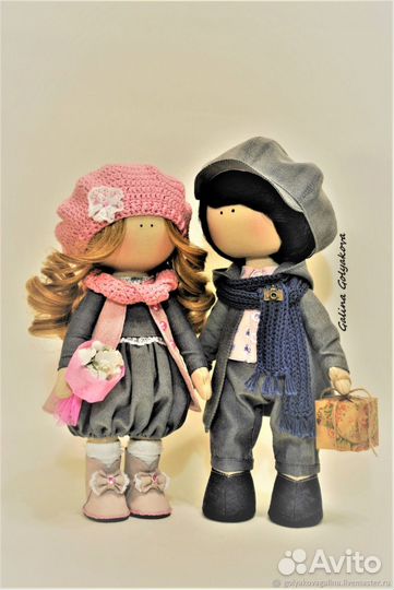 Интерьерные куклы (пара)