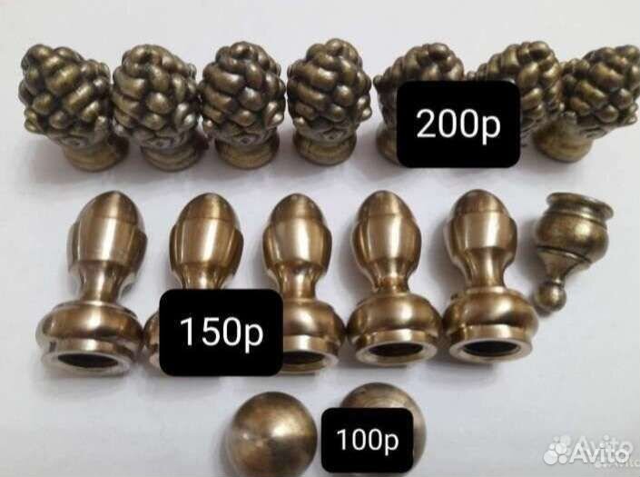 Декоративные стопорные гайки, резьбовые трубки