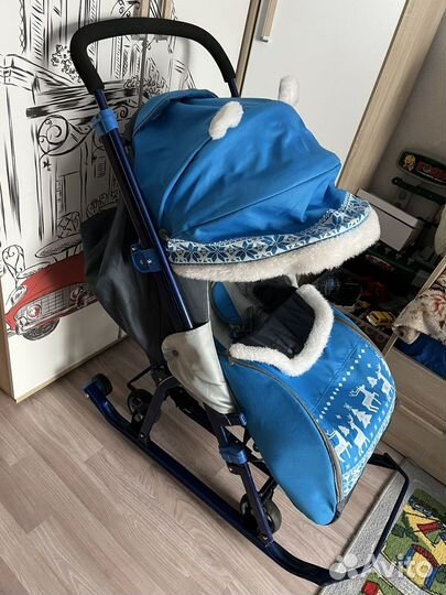 Коляска санки