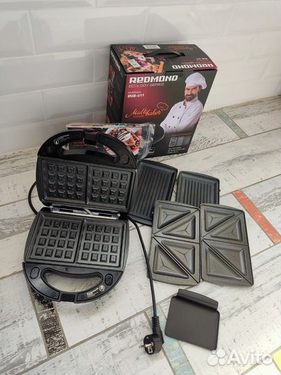 Мультипекарь вафельница redmond RMB-611