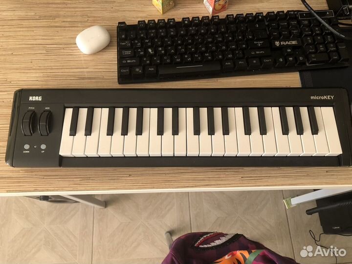Midi клавиатура korg microkey