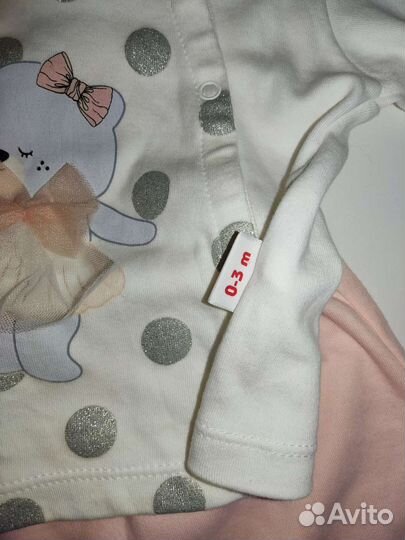 Комплект на выписку для девочки