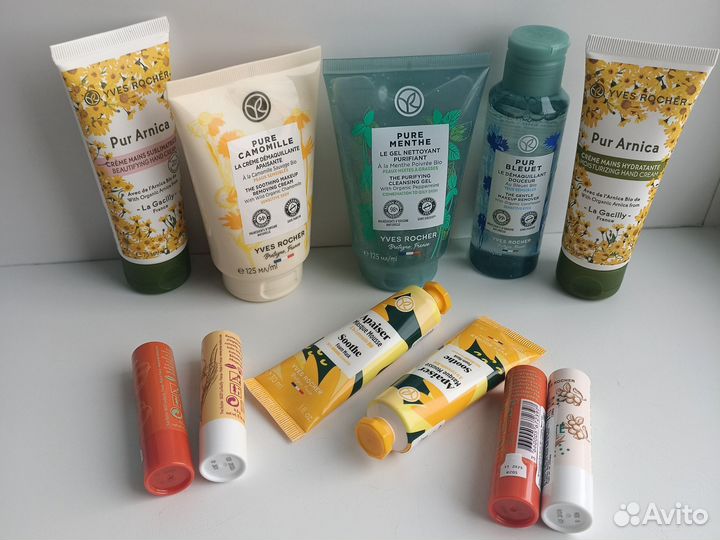 Крема Yves rocher новые разные, набор косметика