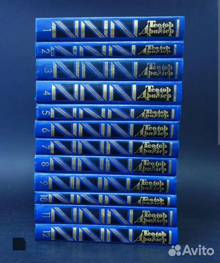 Книги Собрание сочинений Теодора Драйзера