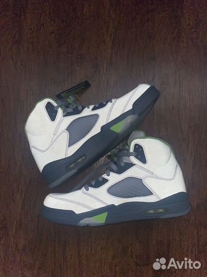 Air Jordan 5 Green Bean