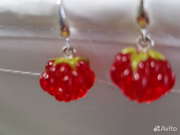 Серги серебро ручной работы