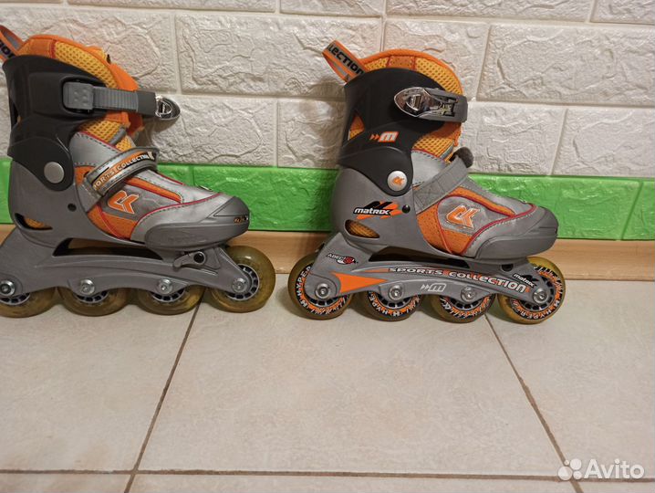 Абсолютно новые раздвижные ролики для ребенка