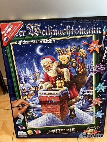 Schipper Санта на крыше Картина по номерам