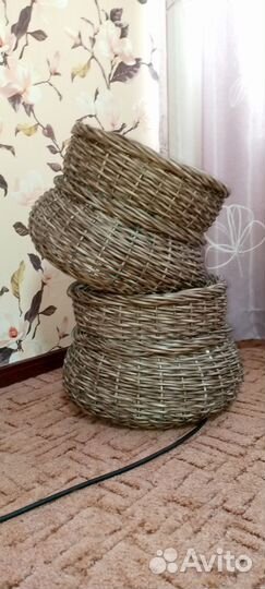 Корзина плетеная