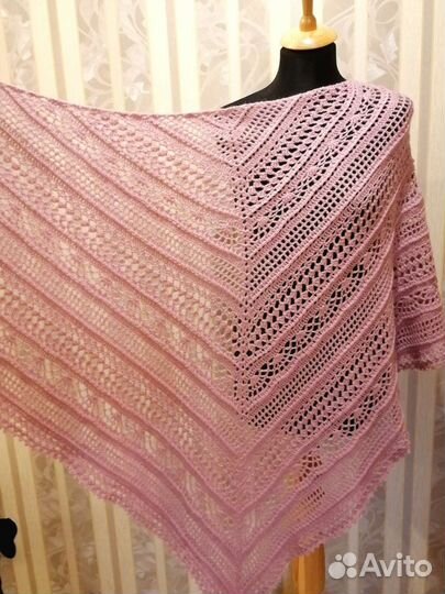 Шаль ручной работы